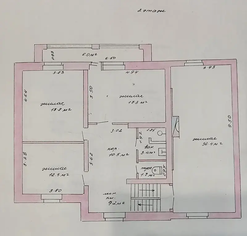 Коттедж в Восточном микрорайоне.