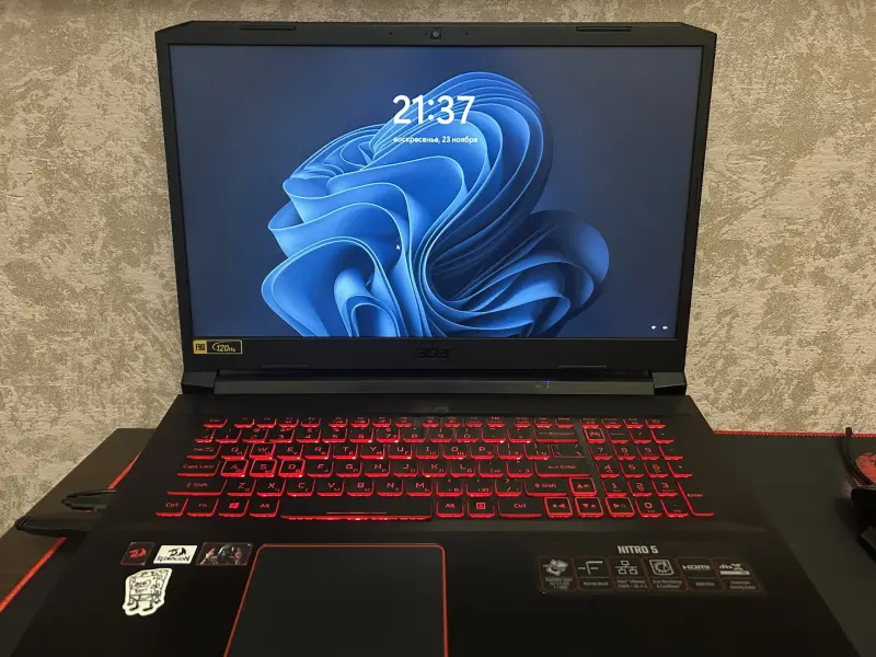 Игровой ноутбук ACER NITRO 5 AN517 RTX 1650