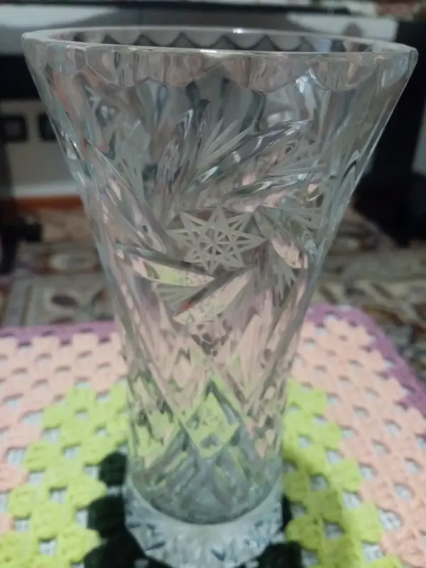 Ваза (19см) хрусталь
