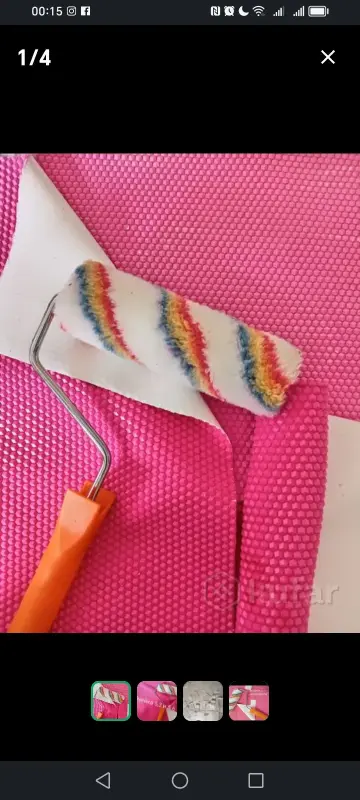 Матрица пчелиная для изготовления вощины валиком.