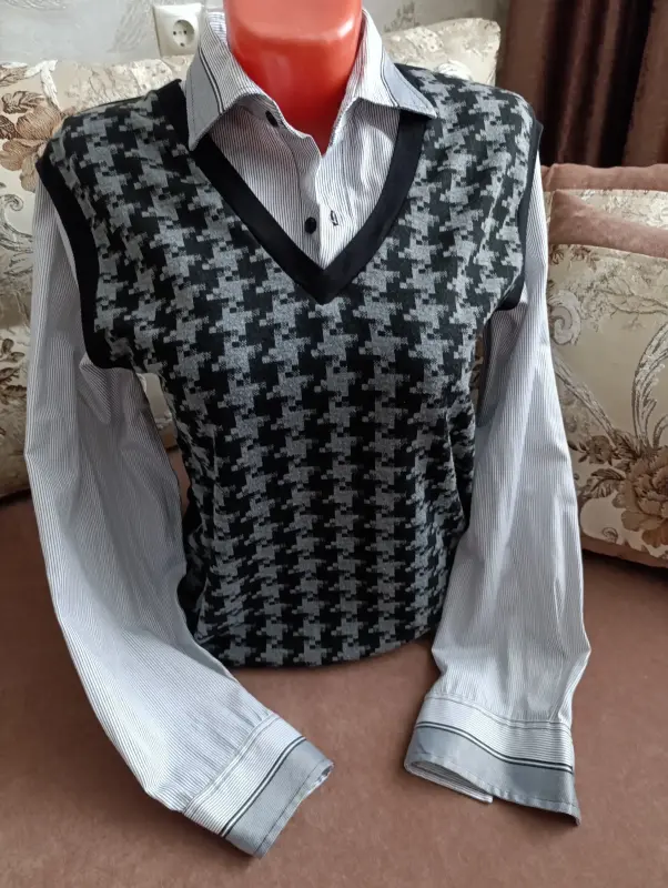 Мужская рубашка- обманка